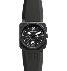 Bell & Ross Chronograph 42mm Mens Watch Replica BR 03-94 CARBON